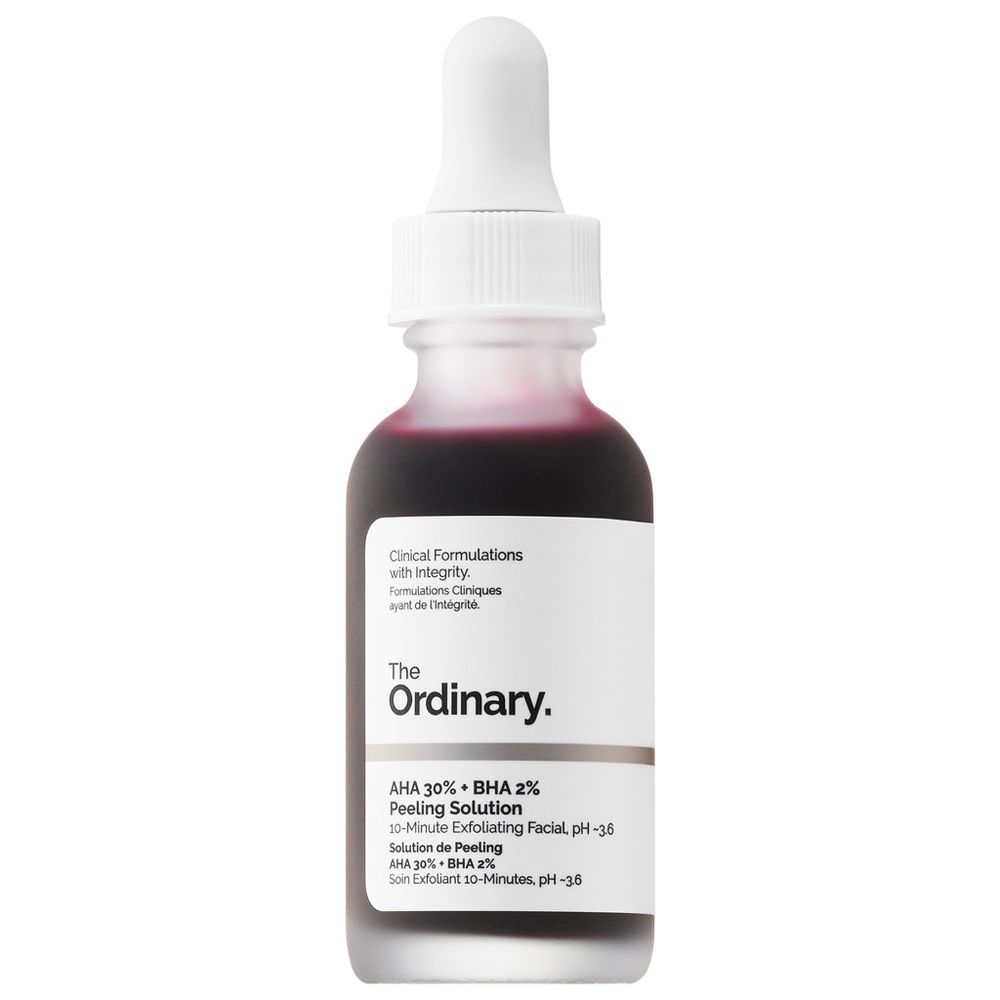 NEW The Ordinary 30% AHA + 2% BHA Peeling Solution